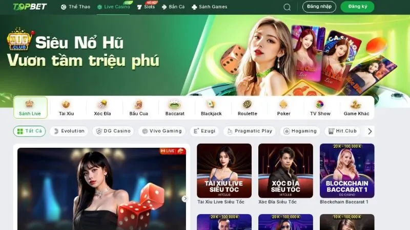 Nhà cái Topbet
